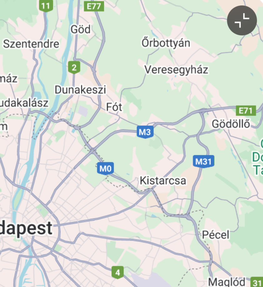 Térkép – 2111 Szada, Nyár utca 7.